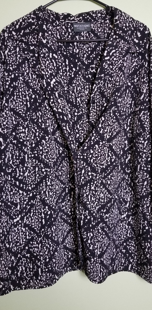 Button Down Dress Blouse